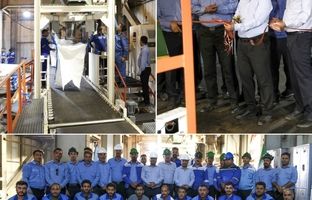 راه‌اندازی دستگاه ثابت بسته‌بندی بیگ بگ در واحد پلی H پتروشیمی شهید تندگویان