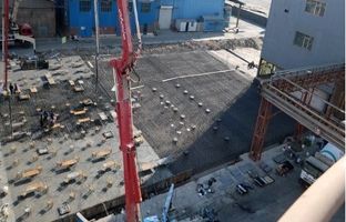 فاز دوم بتن‌ریزی فوندانسیون پروژه فِرَکشن و هیدروژناسیون شرکت مارگارین با موفقیت انجام شد