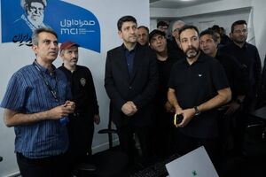 بازدید وزیر ارتباطات و فناوری اطلاعات از موکب خدمات رسانه‌ای همراه اول