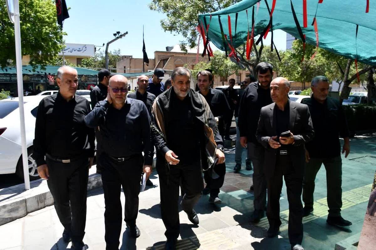  بازدید معاون بانک و بیمه وزارت اقتصاد از موکب بیمه ایران در مشهد
