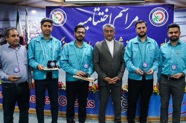 دیدار دکتر حاتمی با کارکنان آهن‌سازی SKS