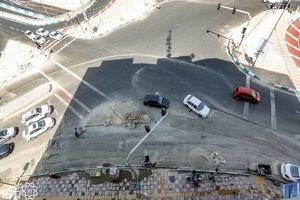 بیش از ۵ هزار متر مربع پیاده‌روسازی و ۳ هزار تن آسفالت