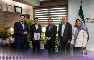 معارفه سرپرست جدید شعبه بندرعباس بیمه آرمان