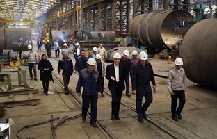 تحویل تجهیزات کلیدی ساخت داخل طرح پلی‌اتیلن سنگین گچساران سرعت می‌گیرد