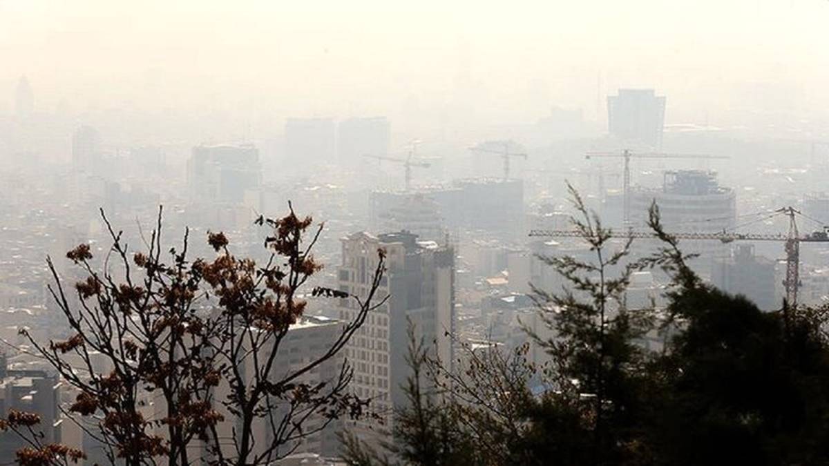 هوای تهران در وضعیت قرمز