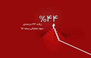 رشد ۴۴ درصدی سود عملیاتی بیمه ما در سه ماه نخست سال ۱۴۰۴
