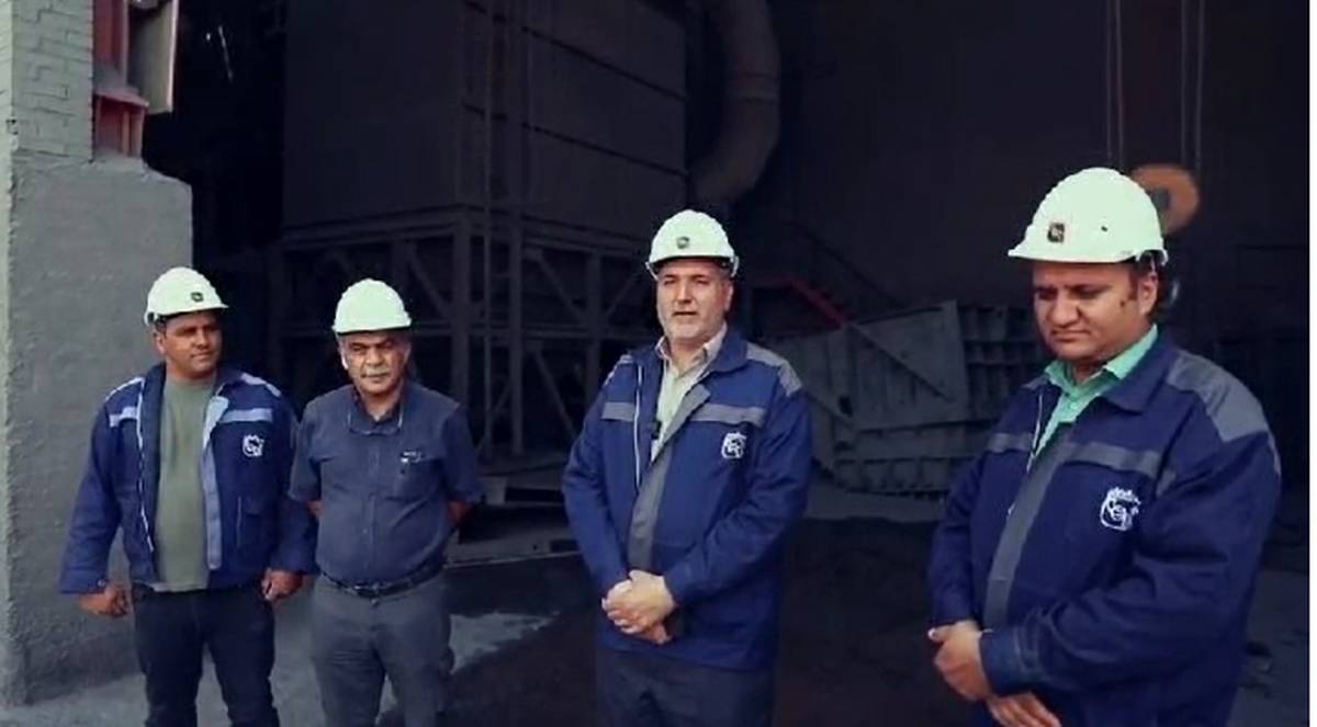 تعمیرات واحد سنگ شکن کارخانه فرآوری بافق با اتکا به نیروهای بومی + ویدئو