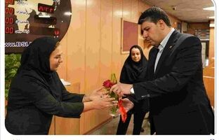 دیدار مدیرعامل بانک صادرات ایران با مشتریان/ بازدید افشین خانی از نقطه آغاز
