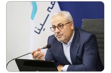 بازدید مدیر عامل بانک سینا از مرکز ارتباط با مشتریان و واحد‌های مستقر در ساختمان میر عماد 