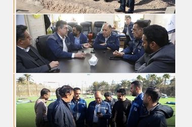 بازدید مدیر روابط عمومی و مدیر HSE شرکت سنگ‌آهن از جامعه معلولین / ۹۰ نفر از معلولین شاغل در شرکت سنگ‌آهن مرکزی هستند