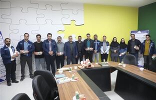 مراسم تجلیل از پرسنل تحقیق و توسعه شرکت سنگ‌آهن مرکزی ایران بمناسبت هفته پژوهش