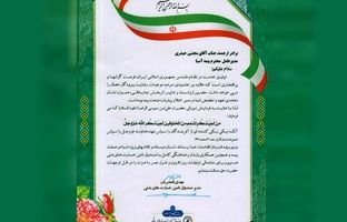 تقدیر صندوق تأمین خسارت های بدنی از شرکت بیمه آسیا