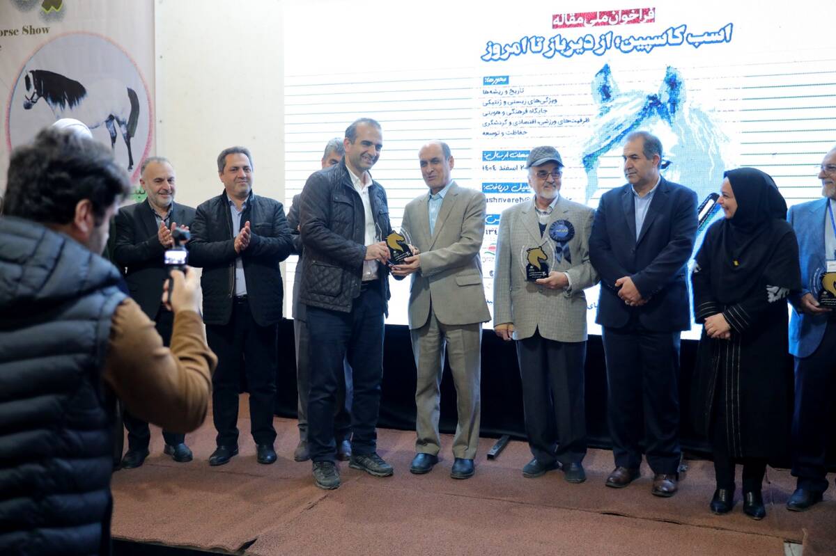 بیستمین جشنواره ملی زیبایی اسب کاسپین در منطقه آزاد انزلی برگزار شد