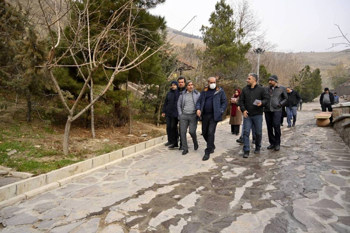 بهسازی زیرساخت های بوستان نیلوفر برای حضور بهتر شهروندان