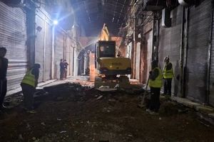 آغاز عملیات عمرانی پیاده راه تاریخی بازارچه امین‌السلطان در منطقه ۱۲