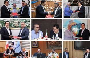 دیدار مدیرعامل بانک ملت با مدیران ارشد 10 مجموعه بزرگ پتروشیمی و فولادی