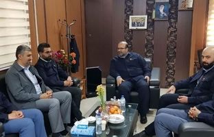 دیدار مدیرعامل با مدیر بازرسی و نظارت شرکت