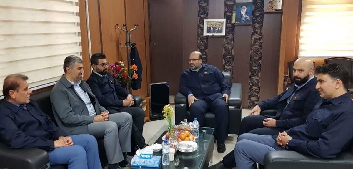 دیدار مدیرعامل با مدیر بازرسی و نظارت شرکت