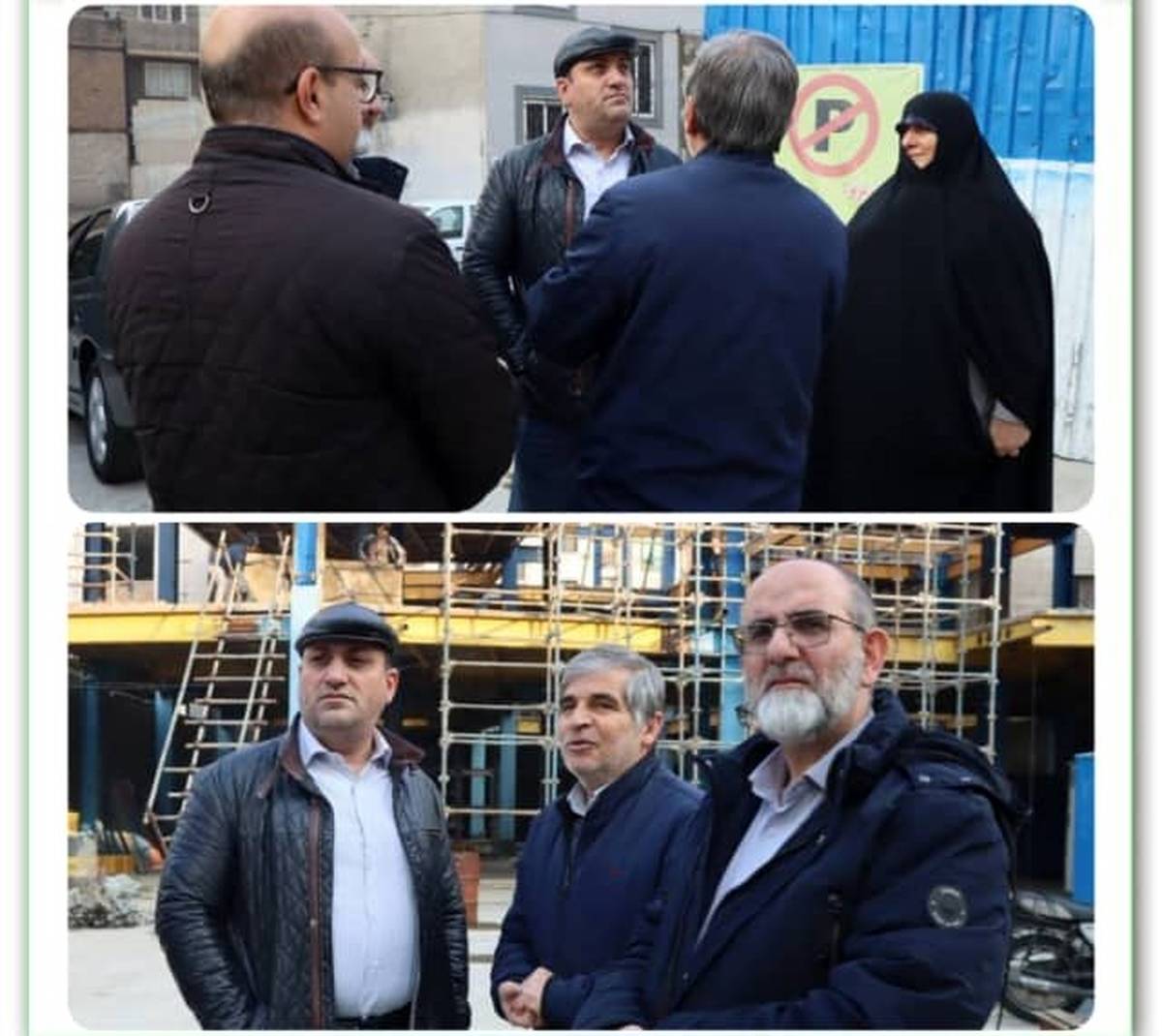 شهردار منطقه ۴ از فرآیند تکمیل و احداث مجتمع فرهنگی ورزشی قنات کوثر بازدید کرد