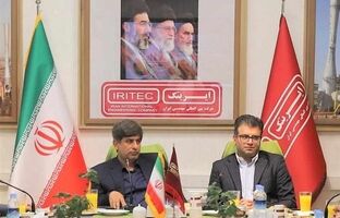 دیدار مدیرعامل گروه فولاد مبارکه از شرکت ایریتک/ تأکید بر گسترش همکاری‌های راهبردی
