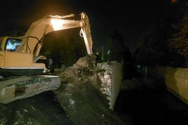 پل دوربرگردان شمال به شمال بزرگراه شهید چمران بهره برداری شد