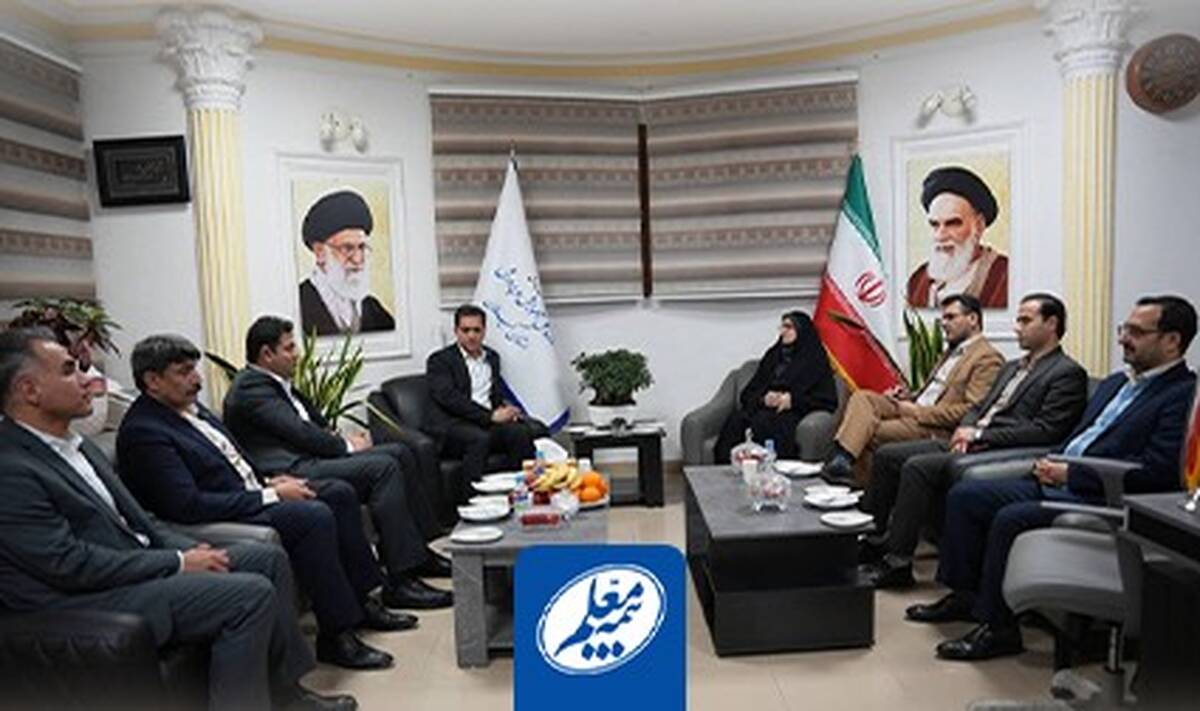 دیدار معاونان بیمه معلم با مدیرکل آموزش و پرورش استان گیلان