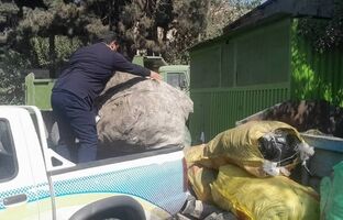 ‍ اجرای طرح ضربتی مقابله با جمع‌آوری غیرمجاز پسماند خشک در منطقه ۱۹