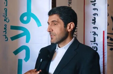 مصاحبه دکتر امرائی، مدیرعامل فولاد سنگان در حاشیه نمایشگاه بین المللی فولاد کیش 2024