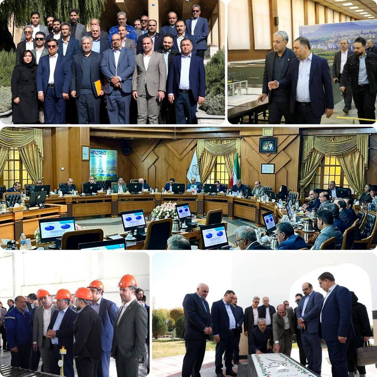 تقدیر و حمایت مدیرعامل پالایشگاه نفت تهران از پیشرفت قابل توجه پتروشیمی شازند