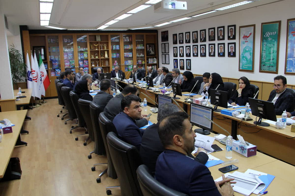 برگزاری جلسه بررسی عملکرد سه ماهه نخست سال مالی ۱۴۰۴ شرکت‌های شوینده گروه توسعه صنایع بهشهر در شرکت پاکسان
