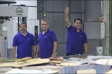 بازدید عضو هیئت مدیره گروه توسعه ملی از خطوط تولید پاکسان