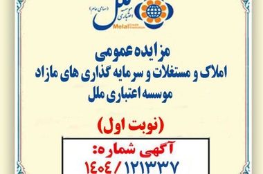 اعلام شعب کشیک مؤسسه اعتباری ملل در روزهای ۳ و ۴ تیرماه در تهران