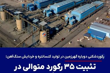 رکورد تاریخی تولید ریل در ذوب‌آهن اصفهان