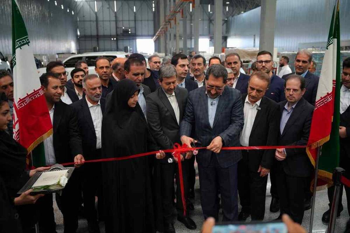فاز نخست شرکت اصفهان مقدم با حضور وزیر صمت افتتاح شد