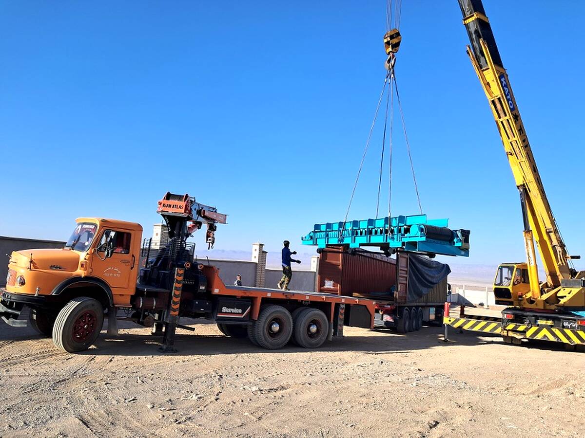 تحقق وعده ورود دومین محموله تجهیزات کارخانه فرآوری طلای خونیک