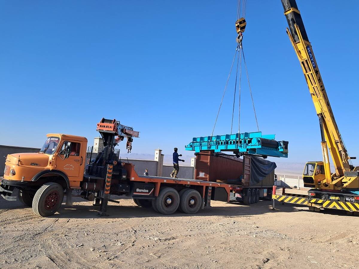 تحقق وعده ورود دومین محموله تجهیزات کارخانه فرآوری طلای خونیک