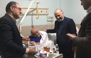 مدیرعامل بیمه دی به دیدار جانبازان مرکز امام علی (ع) ساری رفت