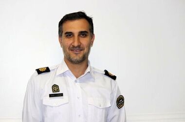 توقیف تویوتا لکسوس با پلاک و اسناد جعلی توسط پلیس راهور تهران