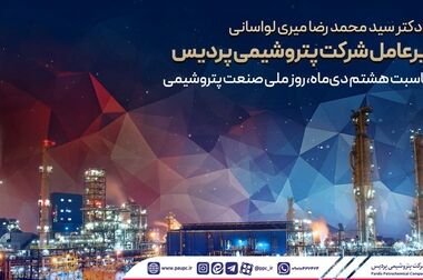 تقدیر از مدیر فناوری اطلاعات و ارتباطات پتروشیمی پردیس در امن سازی اضطراری منطقه پارس