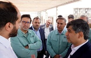 بازدید مدیرعامل گروه فولاد مبارکه از اسکله هیمکو