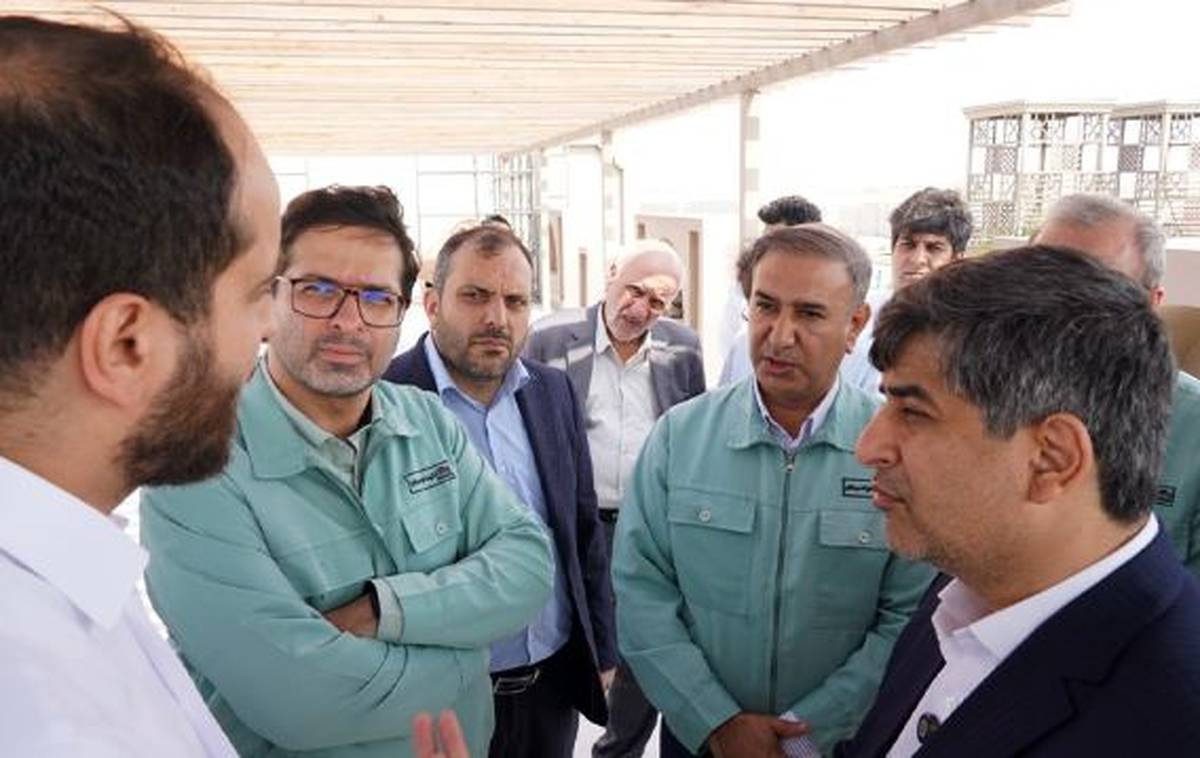 بازدید مدیرعامل گروه فولاد مبارکه از اسکله هیمکو
