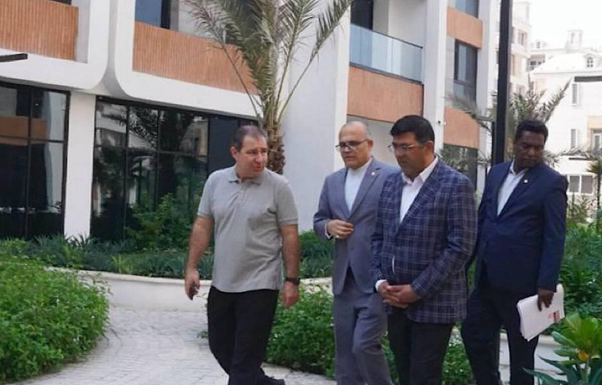 بازدید مدیران ارشد بانک مسکن از پروژه ۱۷۰ واحدی «هسا» کیش / تجربیات موفق طرح‌های مشارکتی بانک مسکن در مناطق آزاد