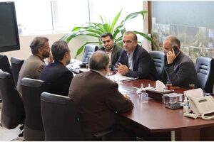 دیدار معاون شرکت فرودگاه‌های کشور با مدیرعامل سازمان منطقه آزاد انزلی