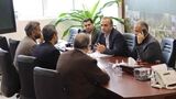 دیدار معاون شرکت فرودگاه‌های کشور با مدیرعامل سازمان منطقه آزاد انزلی