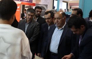 بازدید مدیرعامل و معاونین شرکت سنگ‌آهن مرکزی ایران از پاویون زیست‌بوم نوآوری و فناوری «سامینو»