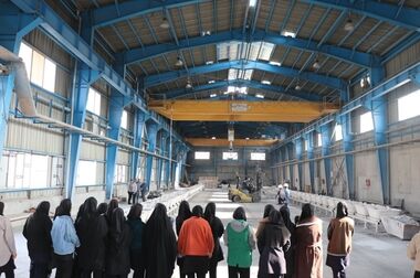 بازدید دانشجویان دانشگاه آزاد جاجرم از معدن بوکسیت، کارخانه آلومینا و تولید شمش آلومینیوم به مناسبت هفته پژوهش