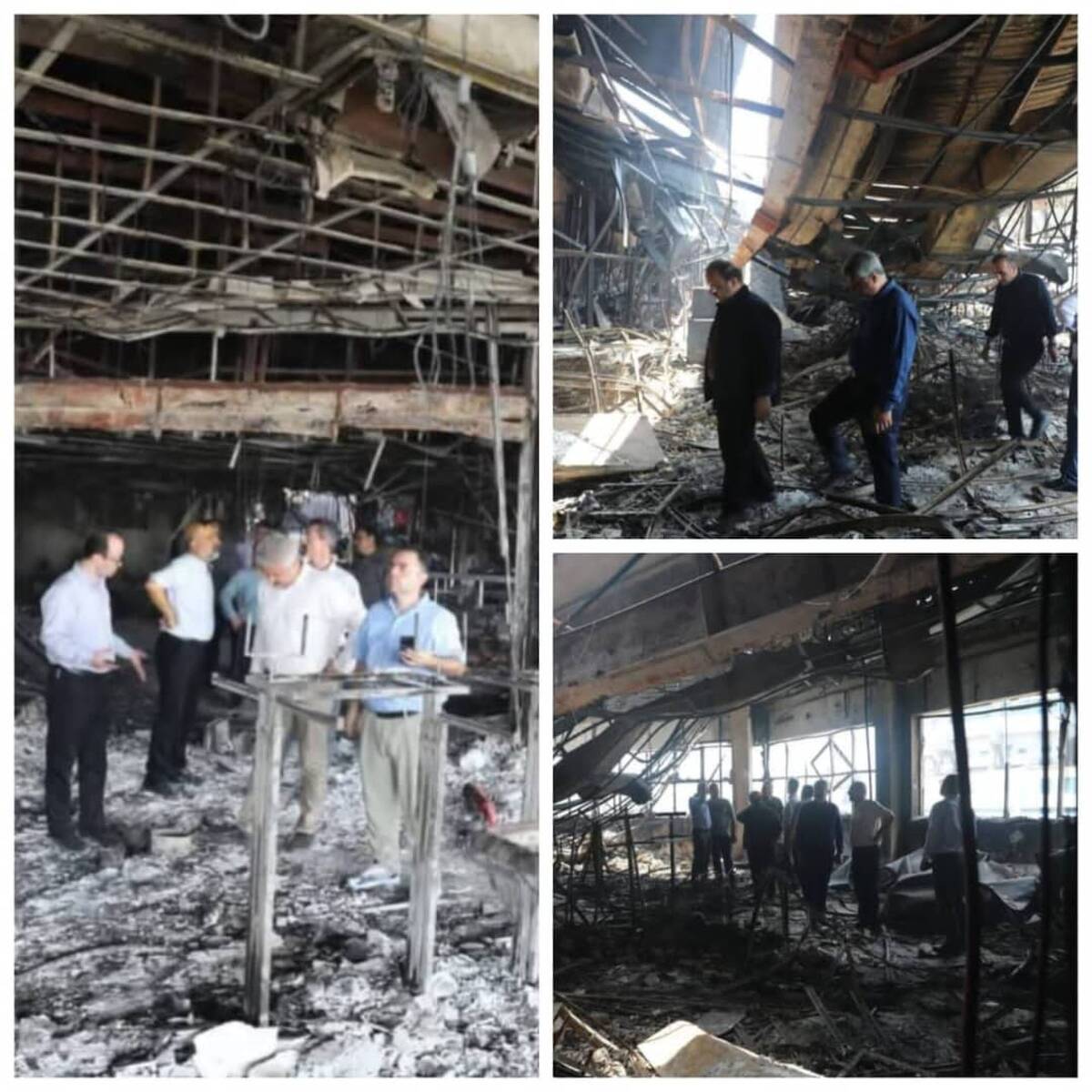 بازدید مشترک کارشناسان سازمان منطقه آزاد انزلی و نظام مهندسی گیلان از بنای مجتمع ونوس؛ بررسی دقیق استحکام سازه