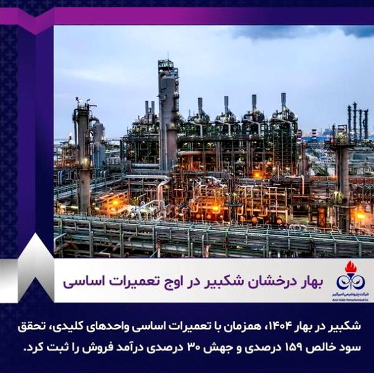تحقق سود خالص ۱۵۹ درصدی و جهش ۳۰ درصدی درآمد فروش