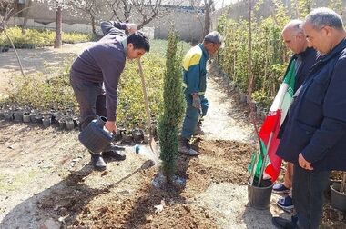 پله بندی معابر صعب‌العبور حصارک نوسازی شد