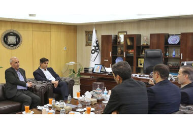 بازدید معاون امور تولیدی و بازرس قضایی و بازرس کل امور صنعت، معدن و تجارت سازمان بازرسی کل کشور از فولاد مبارکه